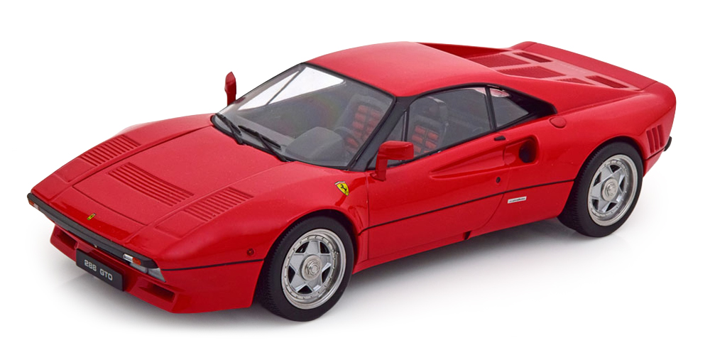 FERRARI 288 GTO 1984 RED SEDILI BICOLORE RED & BLACK