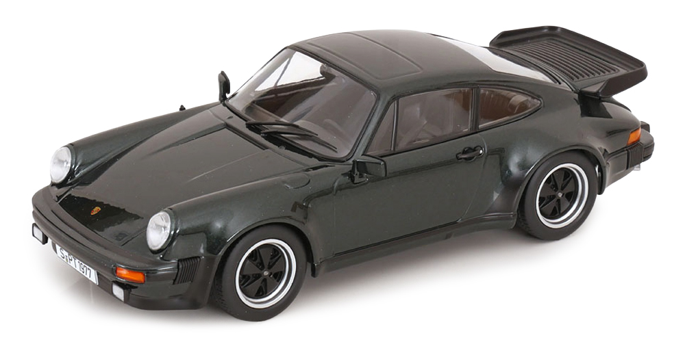 PORSCHE 911 (930) TURBO 3.3 DARK GREEN METALLIC 1977