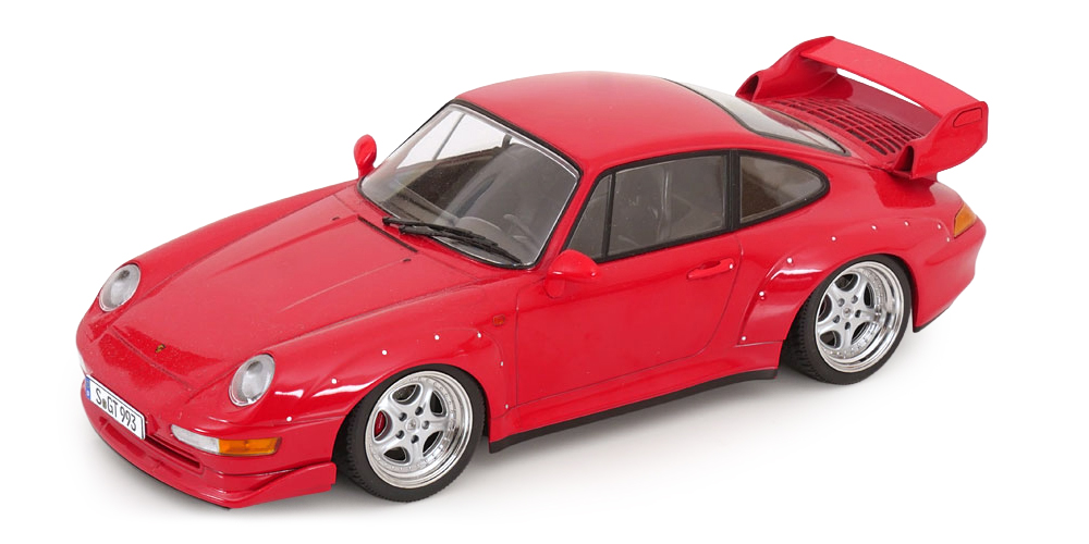 PORSCHE 911 (993) GT2 SPEEDLINE RIMS RED 1996