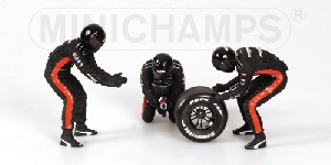 PIT STOP SET MINARDI CAMBIO GOMME POSTERIORE